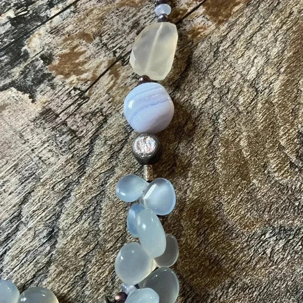 Chunky Bead /  Crystal / Stone Necklace - Picture 6 of 7